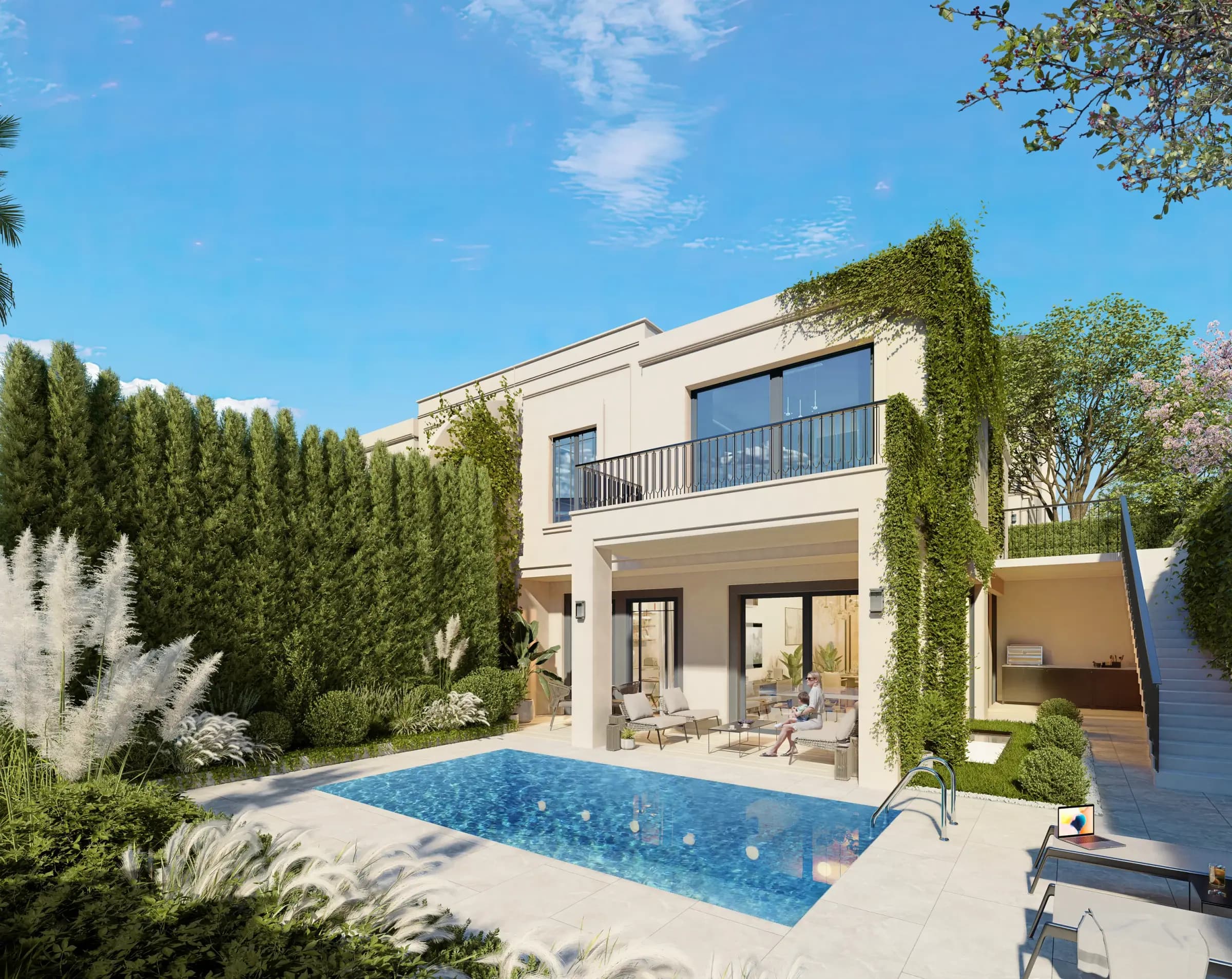 Villa Pool Exterior
