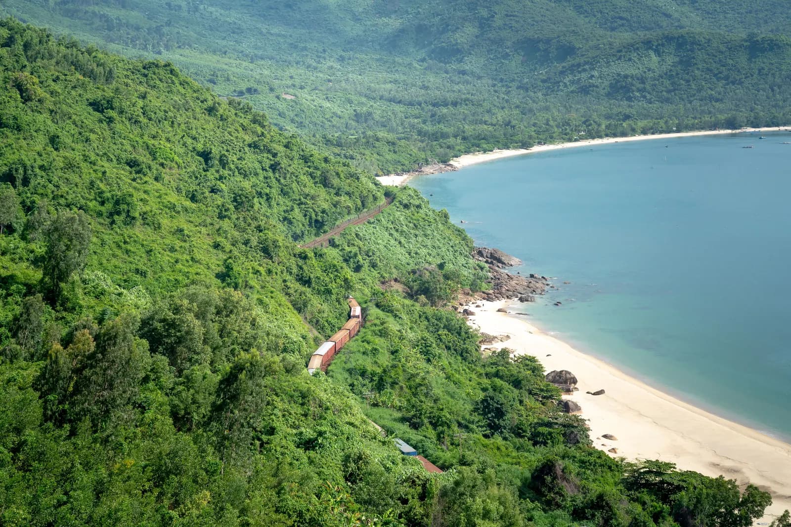 Hills, forest and coastline around the Sea of Marmara
